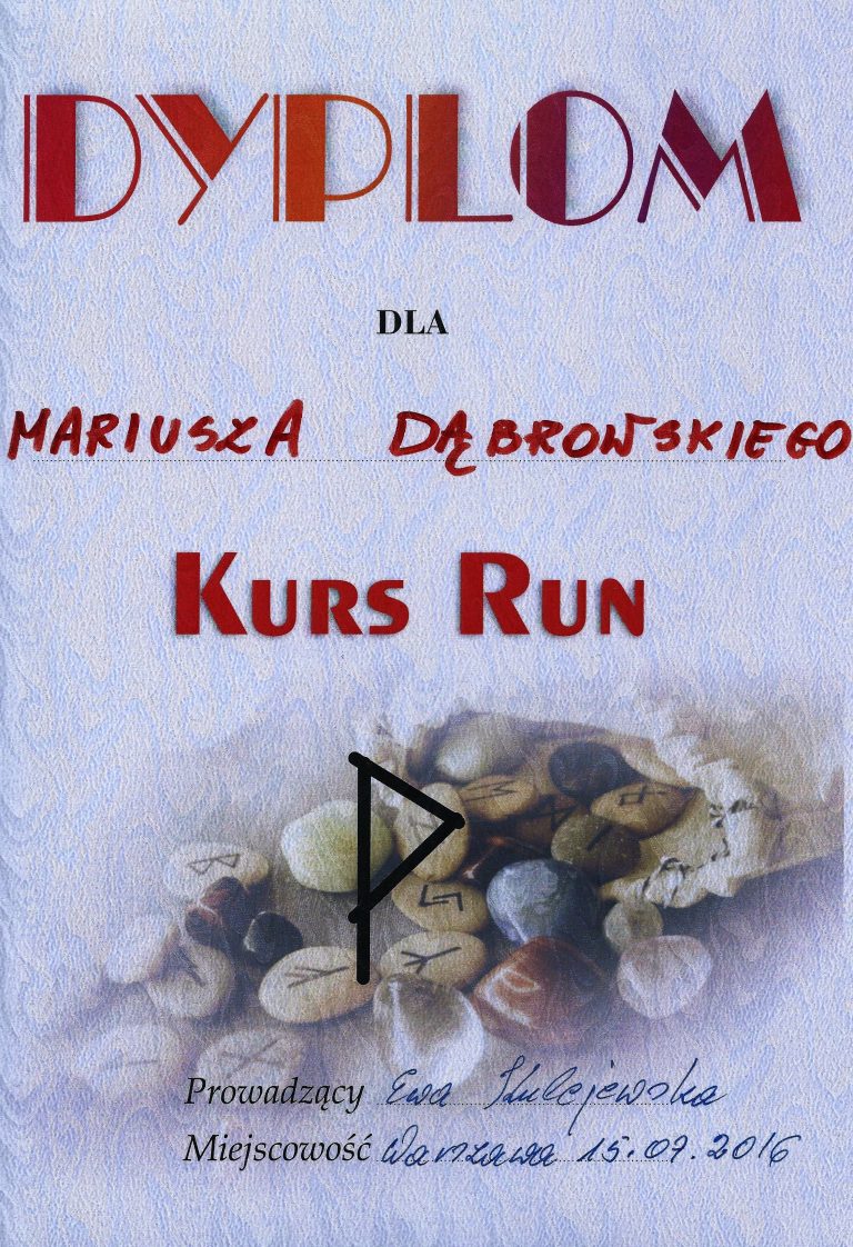 Kurs Run Mariusz Dąbrowski
